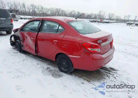 2017 Mitsubishi Mirage G4 Es z USA, uszkodzony, nr VIN ML32F3FJXHHF11081
